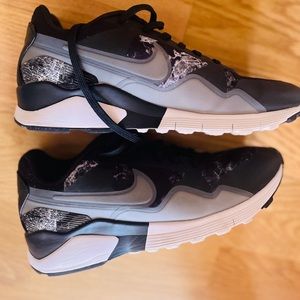 Nike Womens Air Pegasus 92/16 Print Black Wolf Grey US Size 8 NWOT VGUC